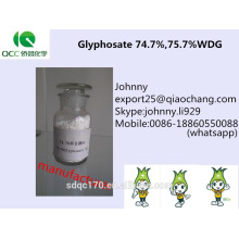 Abastecimento direto da fábrica Agroquímico / herbicida Glyphosate 62% IPA SL CAS 1071-83-6